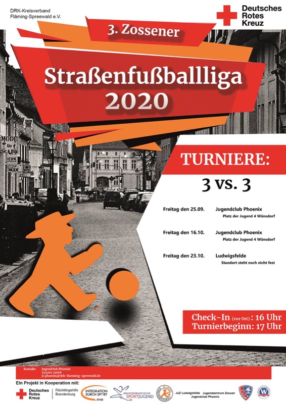 Teams aus Wünsdorf bei Zossener Straßenfußballliga 2020 dabei