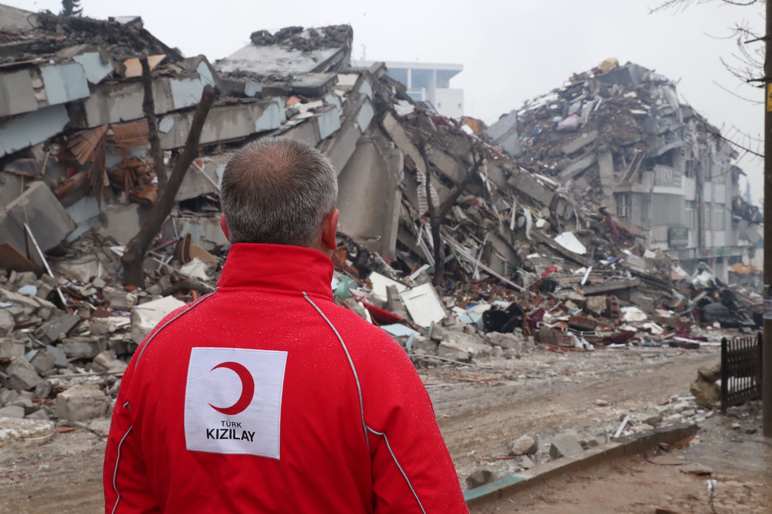Rothalbmondhelfer nach Erdbeben in der Südost-Türkei und Syrien
